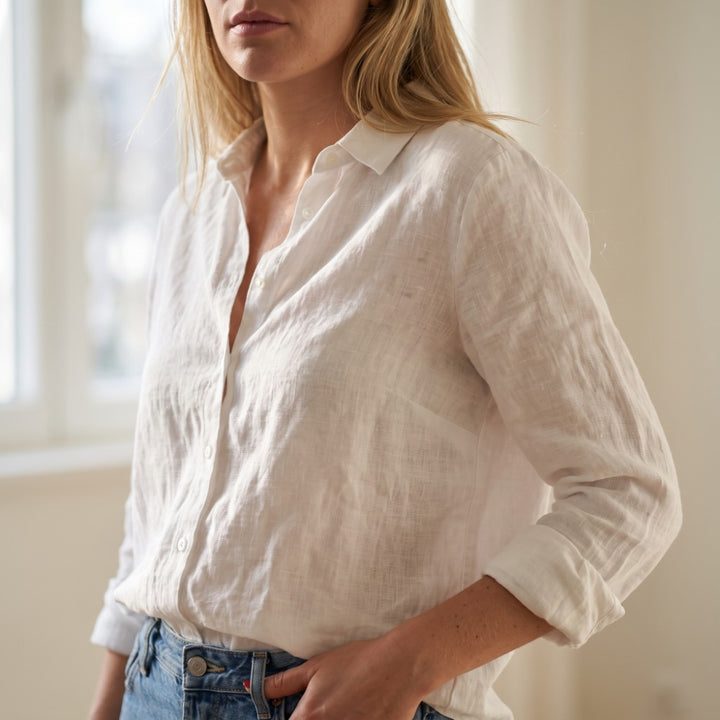 Marisol Lightweight Linen Blouse