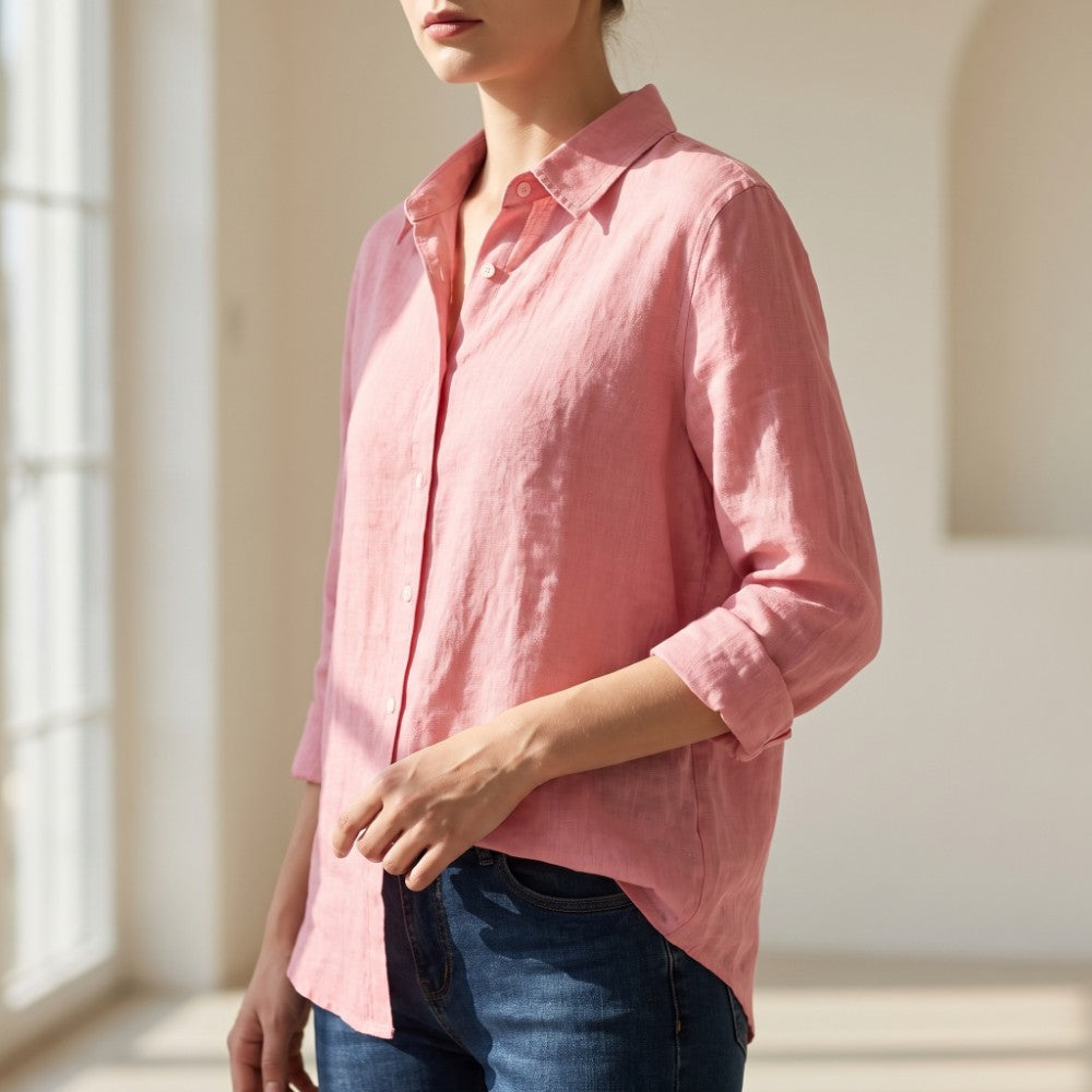 Marisol Lightweight Linen Blouse